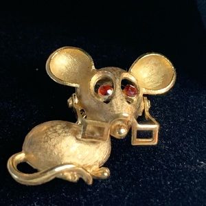 Mouse Brooch